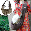 Pet Sling Bag Reversível Moda Puppy Dog Cat Bag